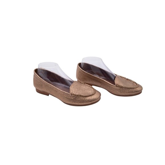 NWOB Sofft Krambay Loafers Comfort Shoes Sz 8 Rose Gold Metallic Arch Support - Picture 5 of 12